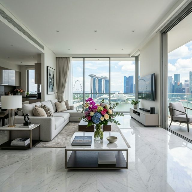 Spotless Singapore home after Sparkle clean
