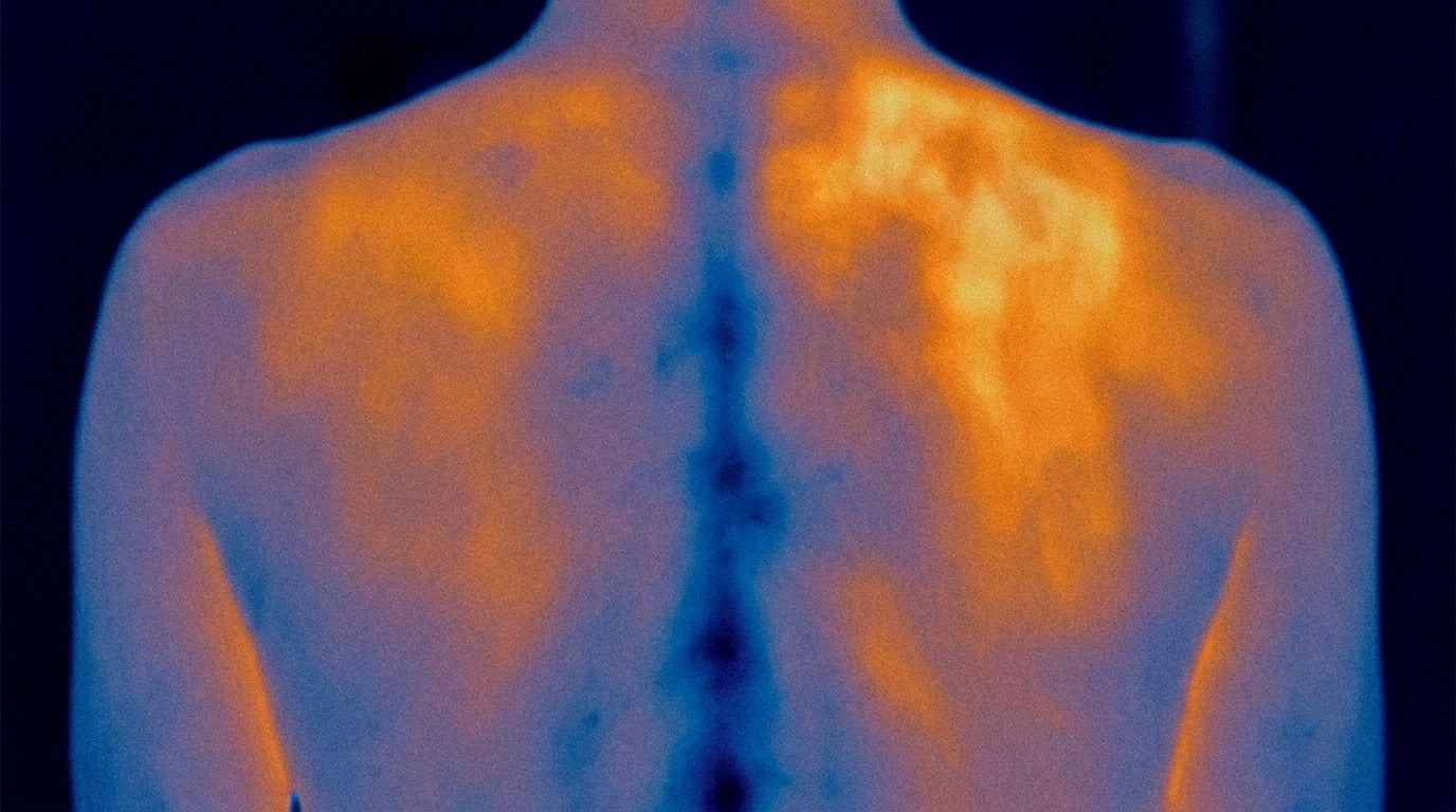 Paraspinal infrared thermography